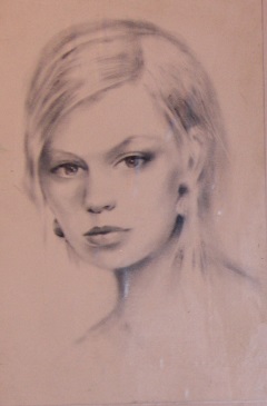 Alchowski Pastel Portret