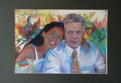 Alchowski Pastel Portret